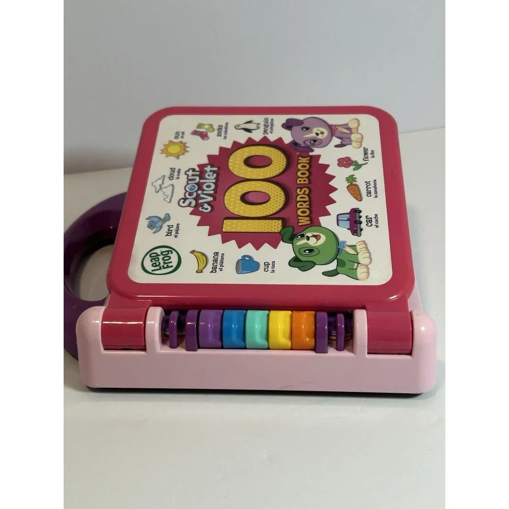 Leap Frog Learning‎ Friends Scout & Violet 100 Words Electronic Book 2018 Toy